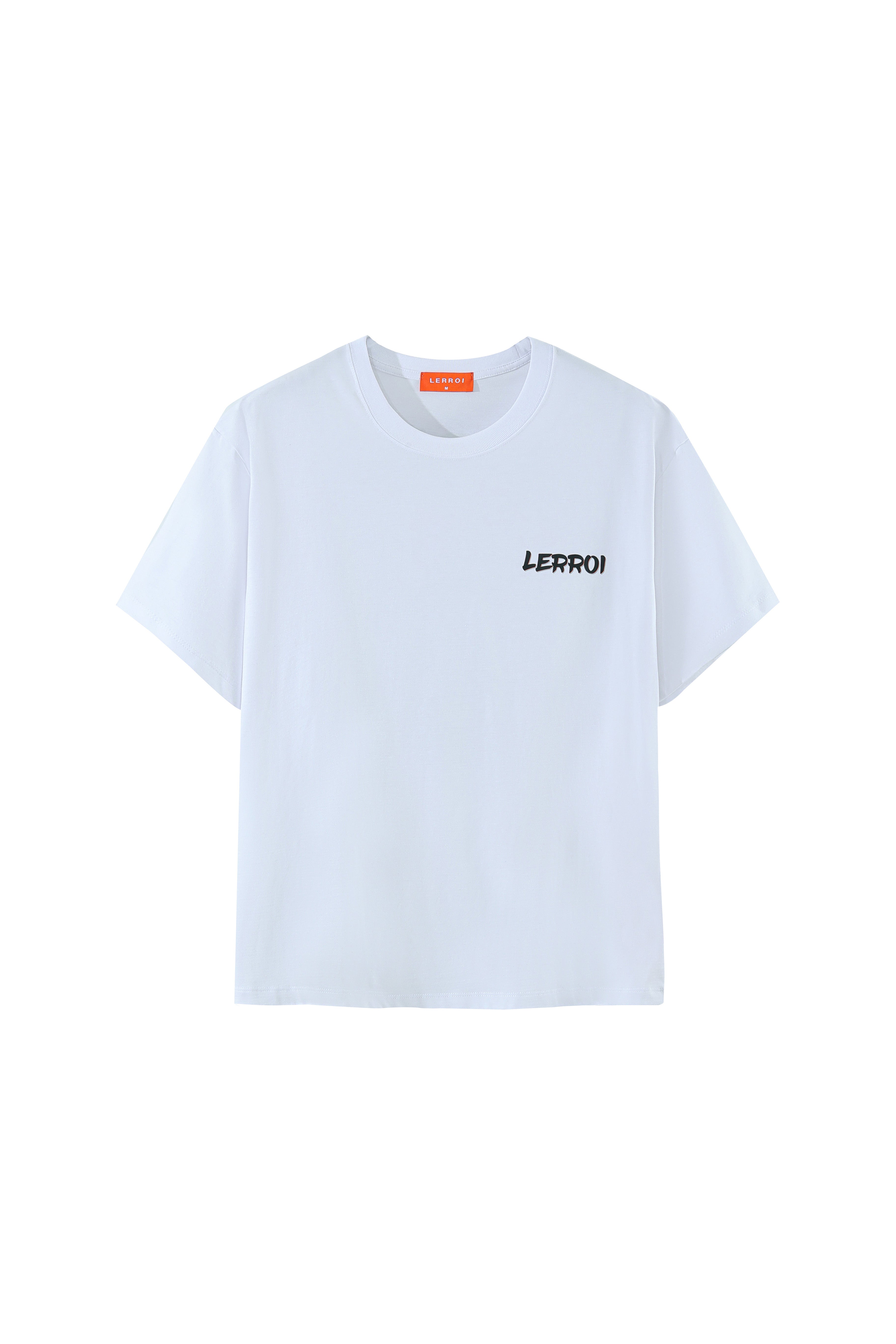 LERROI WHITE WORD LION T-SHIRT WHITE