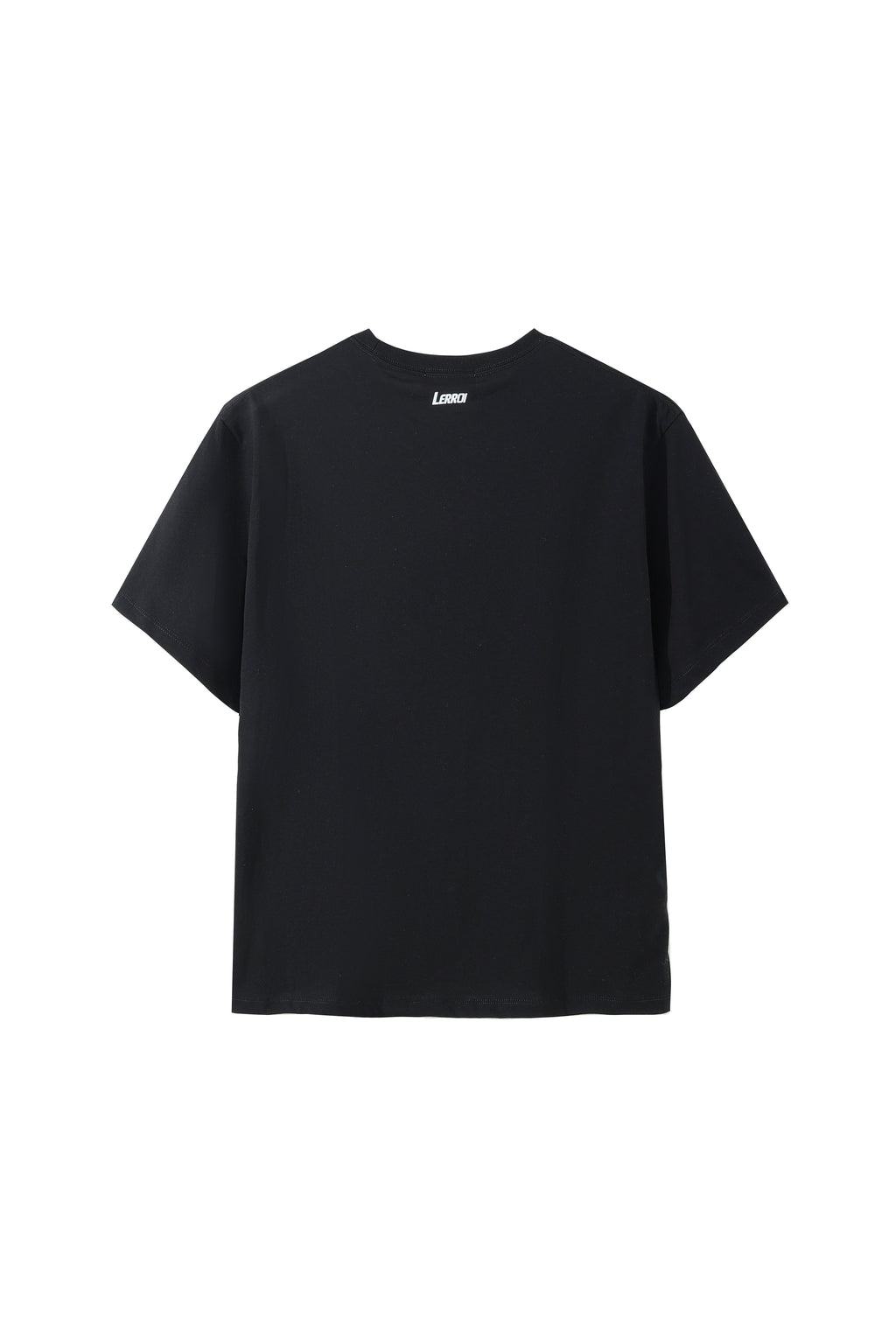 LERROI BLACK LIND DRAW LION T-SHIRT BLACK