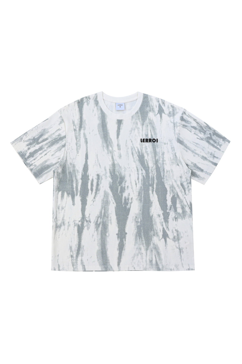 LERROI WHITE BLU LOGO PRINT T-SHIRT WHITE