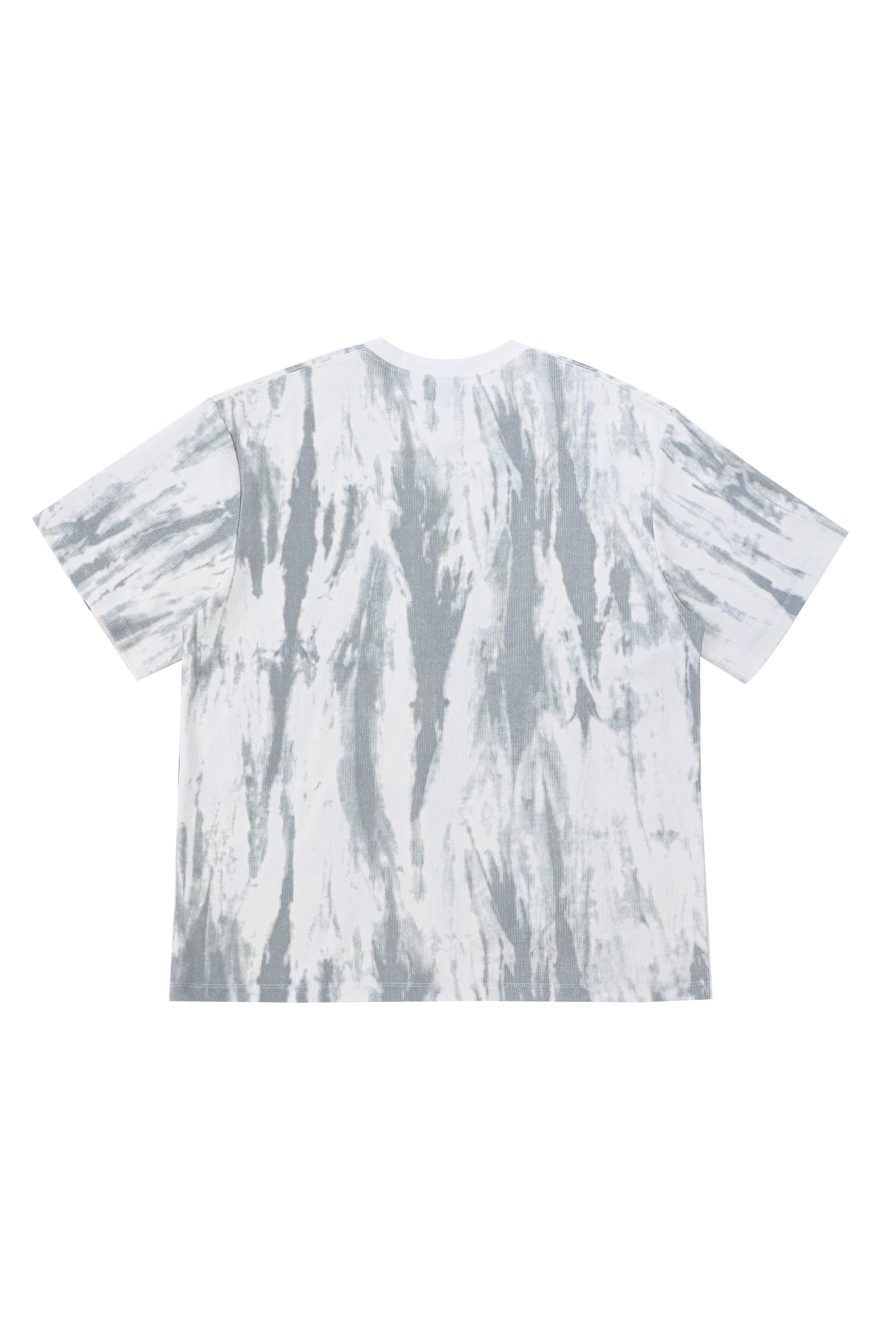 LERROI WHITE BLU LOGO PRINT T-SHIRT WHITE