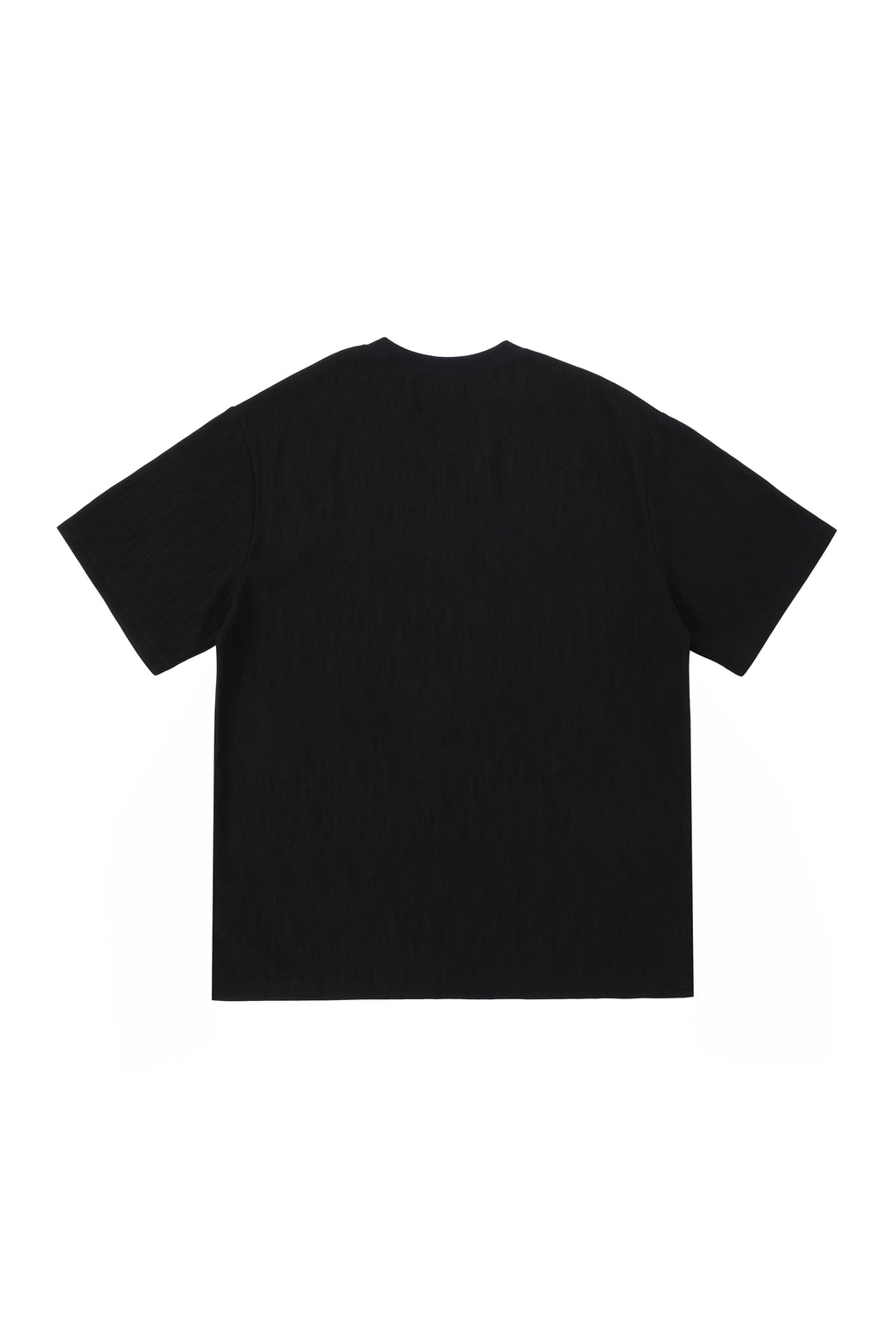 LERROI BLACK PEACE EMBROIDERY T-SHIRT BLACK