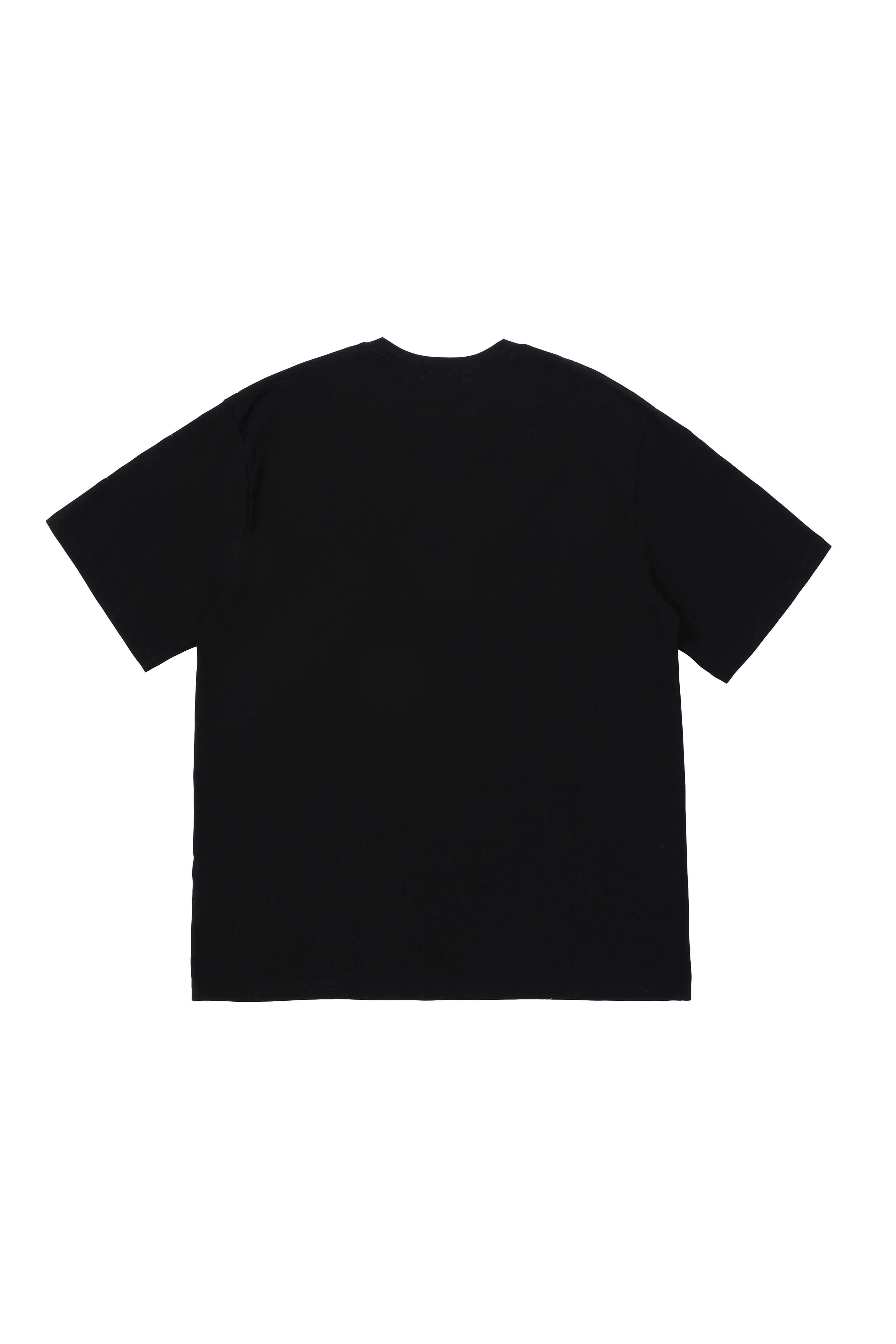 LERROI BLACK CITY SCENERY PRINT T-SHIRT BLACK